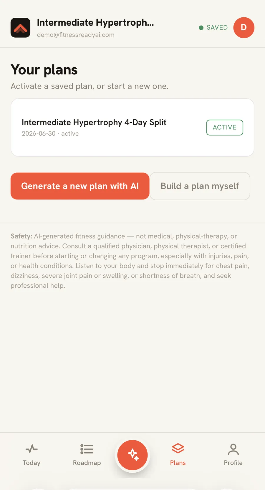 Save and switch between plans